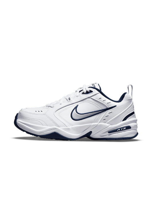 Zapatillas Hombre – Blanco/Plateado/Marino, EU 42.5